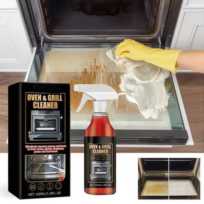 🏆Final 3 hours- BUY 1 GET 1 FREE!!⚡Oven & Grill Cleaner Spray✨