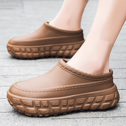 Stylish Non Slip Closed Toe Clogs