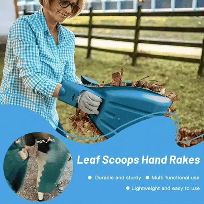 🔥🛠️Large leaf scoops – hand rake and grabber tool for easy gardening