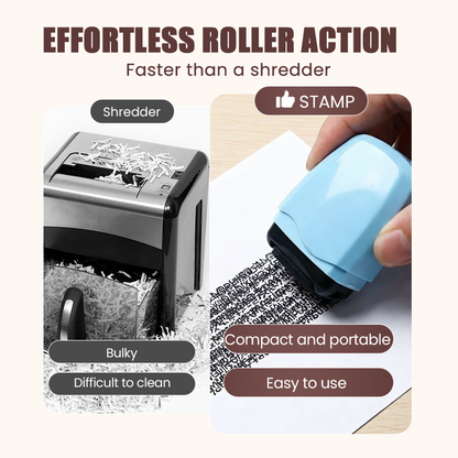 ⏰Privacy Protection Roller Stamp👣