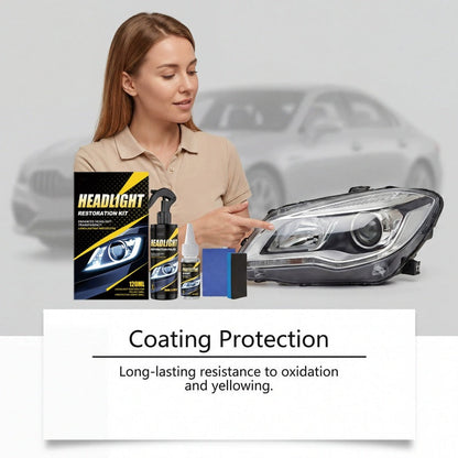 Professional Headlight Polish and Sealant Kit