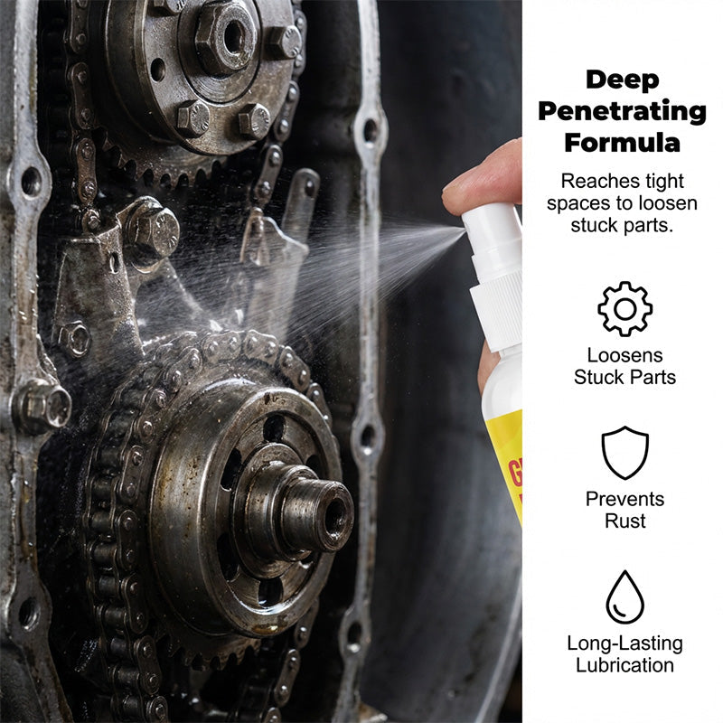 🏆 Limited-time Special Price🔥Multi-Purpose Rust Remover & Lubricant Spray