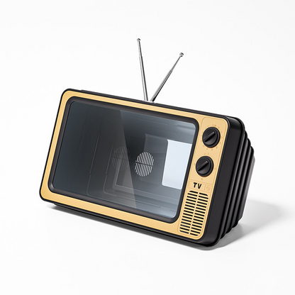 🔥50% OFF 🎄Retro TV Phone Screen Magnifier – 1:1 HD Foldable & USB Powered, Turn Your Phone Into a Mini Cinema Anywhere 📺