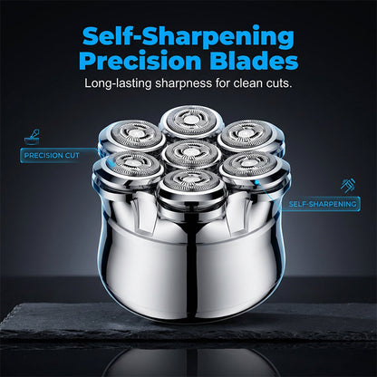 🔥 Bestseller 2026 Waterproof Wet & Dry Rotary Shaver