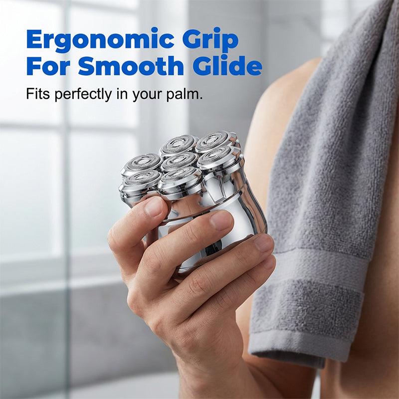 🔥 Bestseller 2026 Waterproof Wet & Dry Rotary Shaver