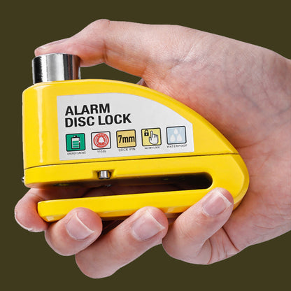 🔒 Motorcycle/bike disc lock with alarm | Immediate security and effective deterrent 🚨