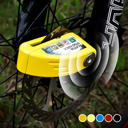 🔒 Motorcycle/bike disc lock with alarm | Immediate security and effective deterrent 🚨