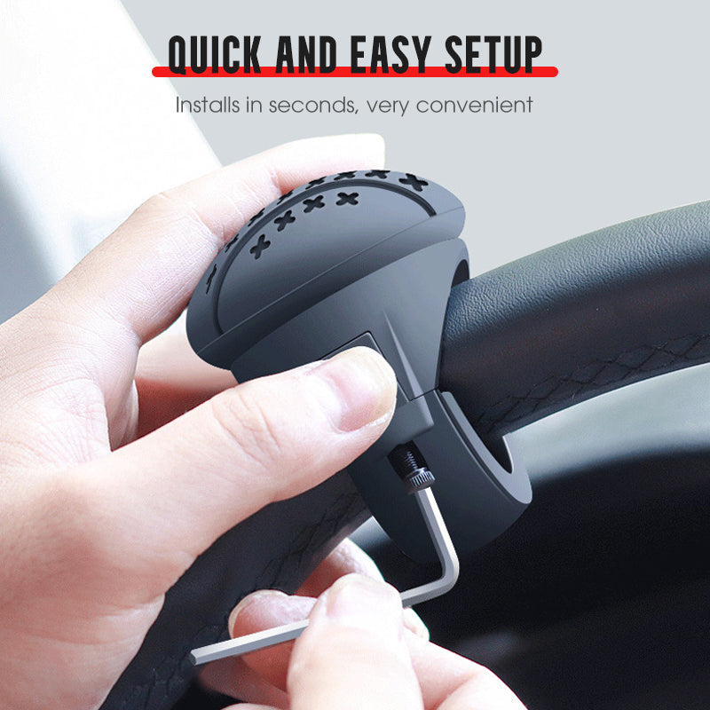 Steering Wheel Booster Knob for Effortless Driving🚗🔃