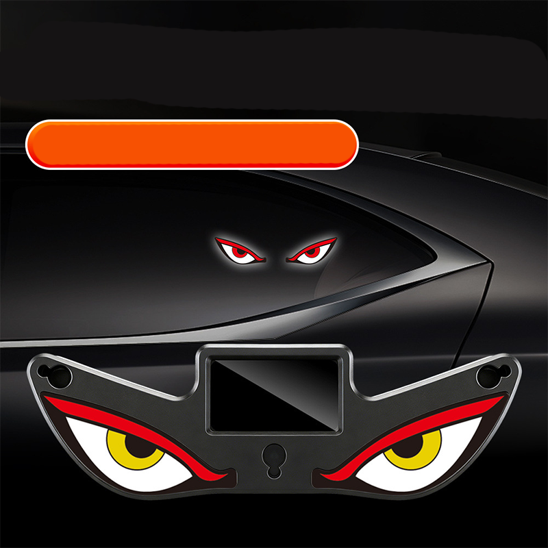 🚗 ¡50% DE DESCUENTO POR TIEMPO LIMITADO! 🔋 Luz de Advertencia LED Solar para Coche "Ojo del Diablo" – Alimentación Solar, 4 Modos, Impermeable 💡