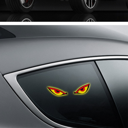 🚗 ¡50% DE DESCUENTO POR TIEMPO LIMITADO! 🔋 Luz de Advertencia LED Solar para Coche "Ojo del Diablo" – Alimentación Solar, 4 Modos, Impermeable 💡