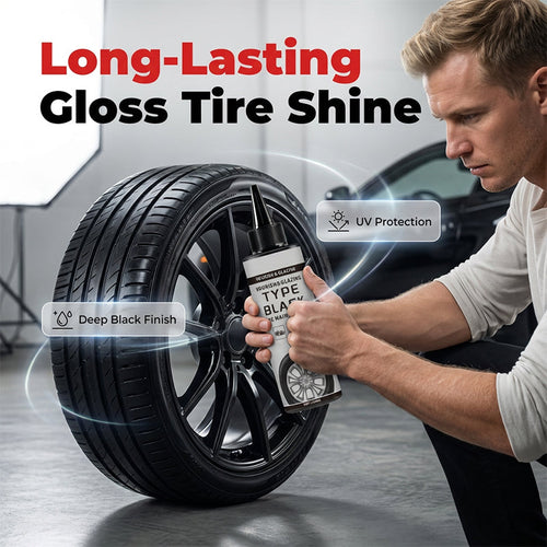 🛞✨ 50% OFF! Tire and plastic care – shine and protection against aging and UV rays 🛞✨