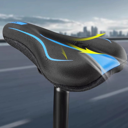 🚴 50% OFF NOW! 🪑 High-Elastic Silicone Bike Saddle Cover – Ergonomic Support, Triple-Layer Comfort & Anti-Slip 🛡️