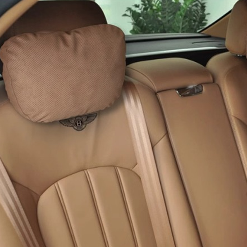 Breathable Car Headrest with Secure Straps