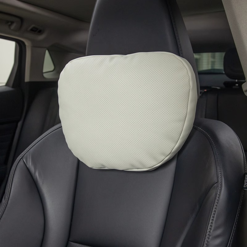 Breathable Car Headrest with Secure Straps
