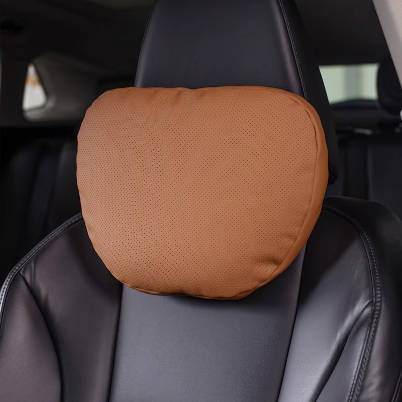 Breathable Car Headrest with Secure Straps