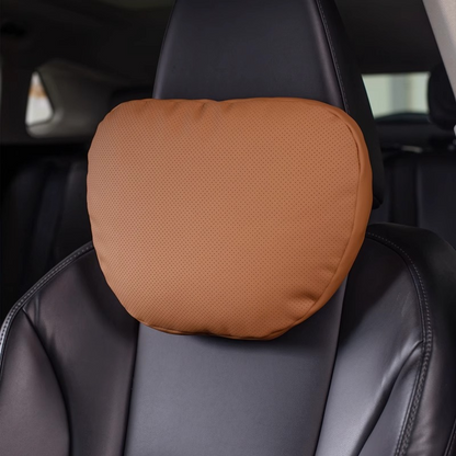 Breathable Car Headrest with Secure Straps