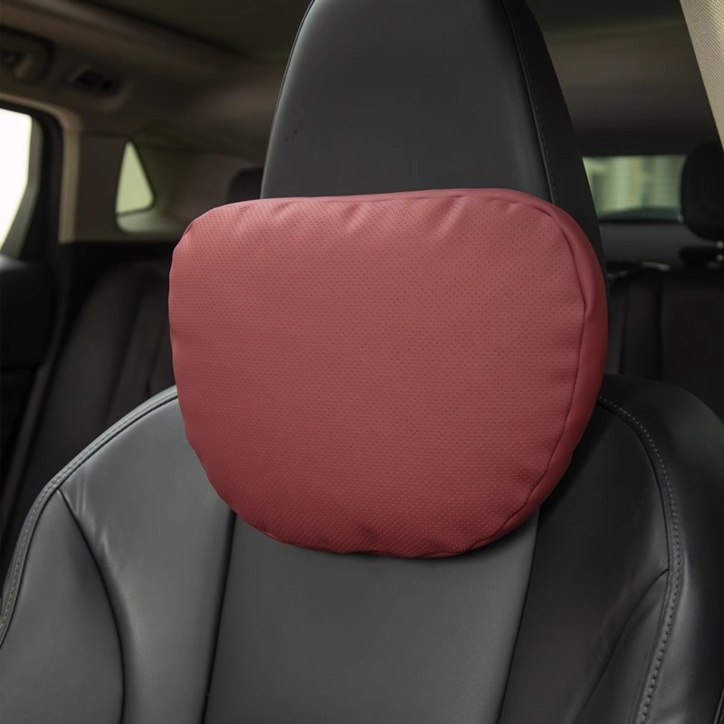 Breathable Car Headrest with Secure Straps