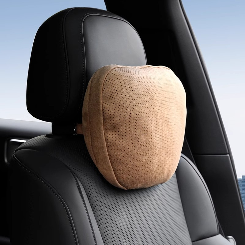 Breathable Car Headrest with Secure Straps