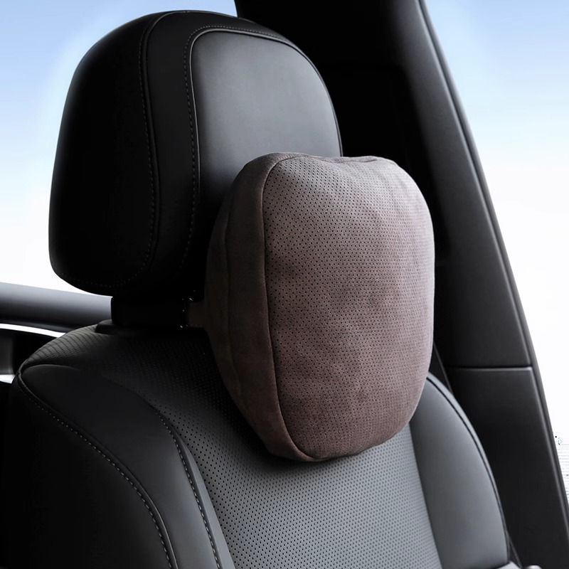 Breathable Car Headrest with Secure Straps