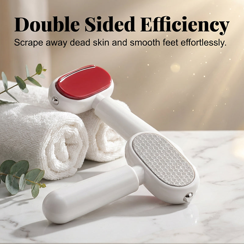 ✨🔥Double-Sided Foot Scraper for Callus Removal