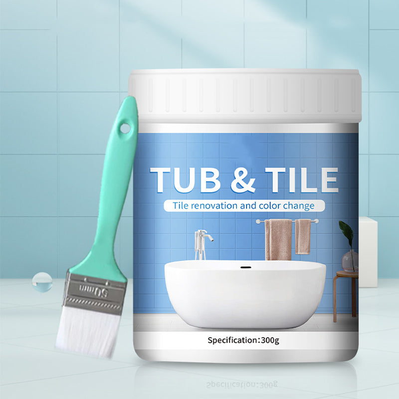 ⏳🔥LIMITED-TIME 50% OFF! ⏰🛁Waterproof & Anti-Slip Tile Paint – Water-Based, Low Odor, DIY Bathroom Refinish ✨
