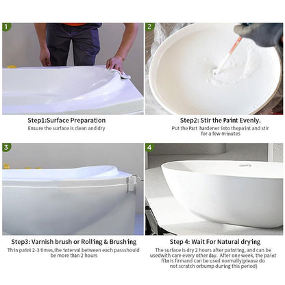 ⏳🔥LIMITED-TIME 50% OFF! ⏰🛁Waterproof & Anti-Slip Tile Paint – Water-Based, Low Odor, DIY Bathroom Refinish ✨