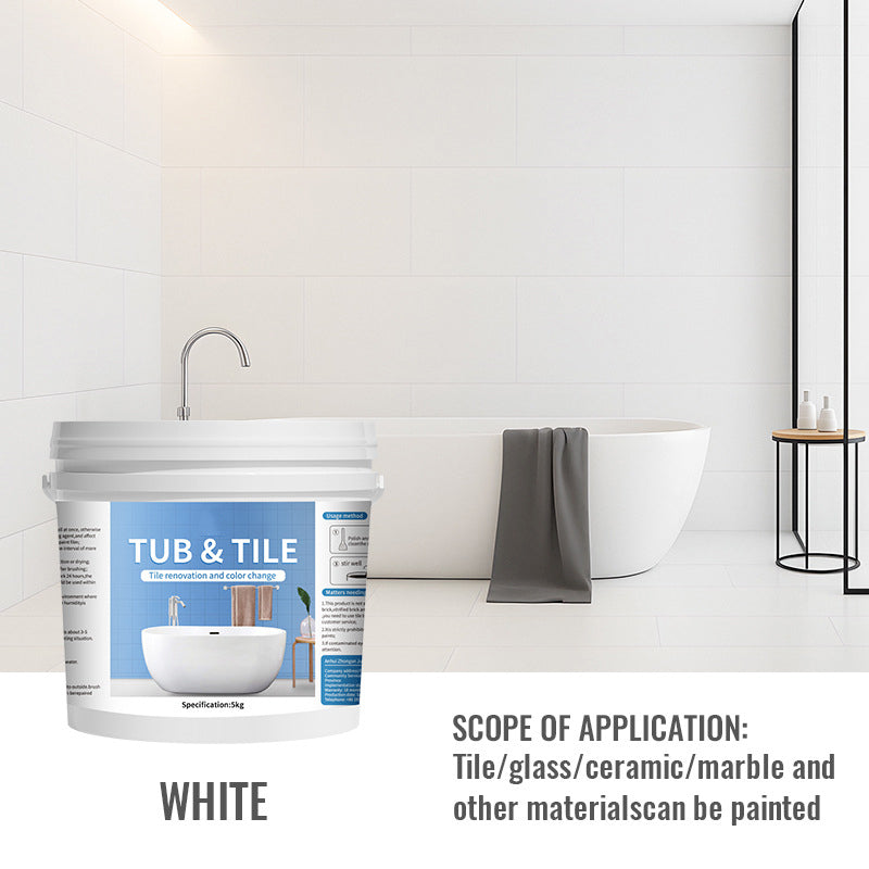 ⏳🔥LIMITED-TIME 50% OFF! ⏰🛁Waterproof & Anti-Slip Tile Paint – Water-Based, Low Odor, DIY Bathroom Refinish ✨