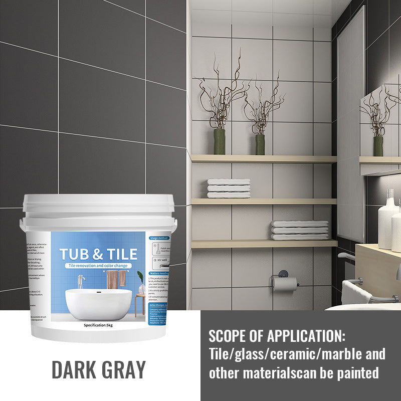 ⏳🔥LIMITED-TIME 50% OFF! ⏰🛁Waterproof & Anti-Slip Tile Paint – Water-Based, Low Odor, DIY Bathroom Refinish ✨