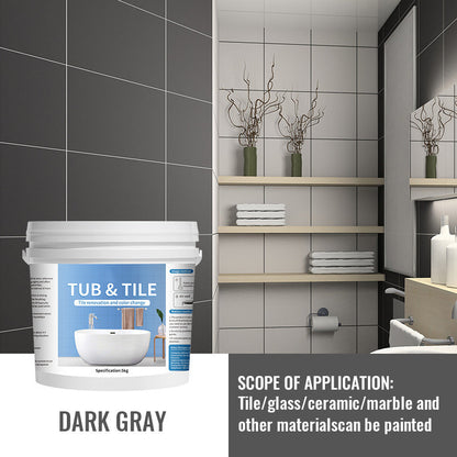 ⏳🔥LIMITED-TIME 50% OFF! ⏰🛁Waterproof & Anti-Slip Tile Paint – Water-Based, Low Odor, DIY Bathroom Refinish ✨