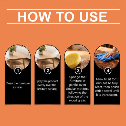 All-in-One Wood Seasoning and Polishing Beeswax Spray