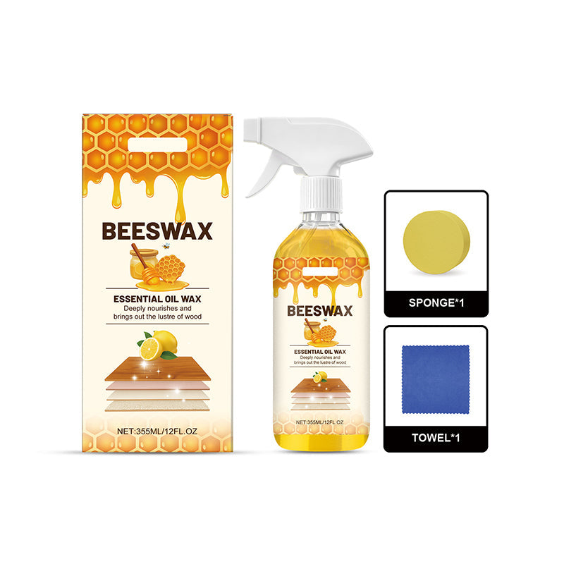 All-in-One Wood Seasoning and Polishing Beeswax Spray