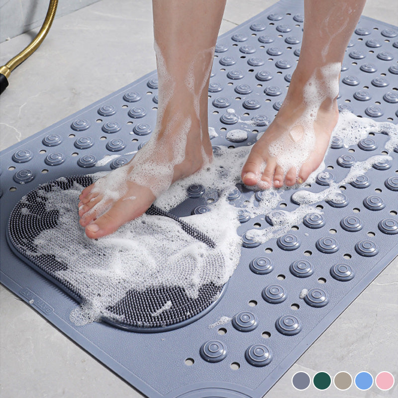 ⏳🔥LIMITED-TIME 50% OFF! ⏰🛁Bathroom Non Slip Massage Mat with Suction Cups and Drain Holes🧼