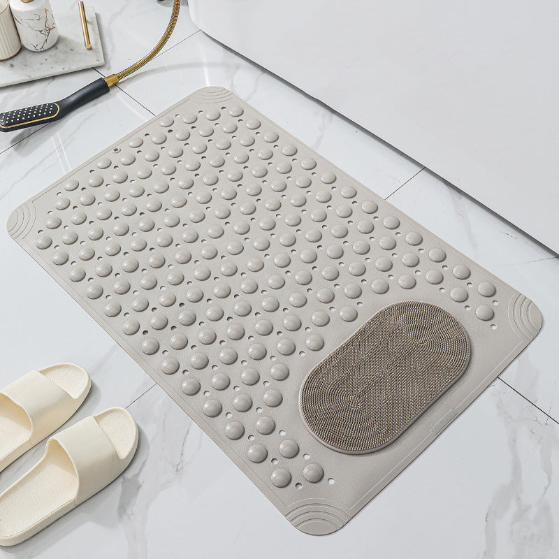 ⏳🔥LIMITED-TIME 50% OFF! ⏰🛁Bathroom Non Slip Massage Mat with Suction Cups and Drain Holes🧼