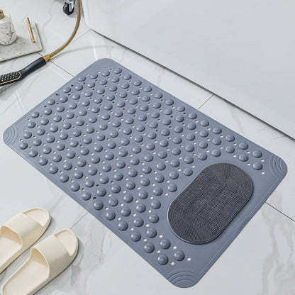 ⏳🔥LIMITED-TIME 50% OFF! ⏰🛁Bathroom Non Slip Massage Mat with Suction Cups and Drain Holes🧼