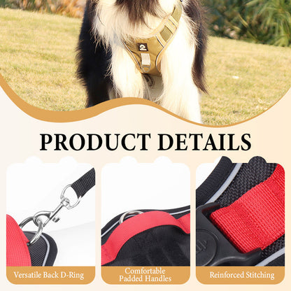 🐶 LED No-Pull Dog Harness Kit with Leash – Safer, More Comfortable Walks Day & Night