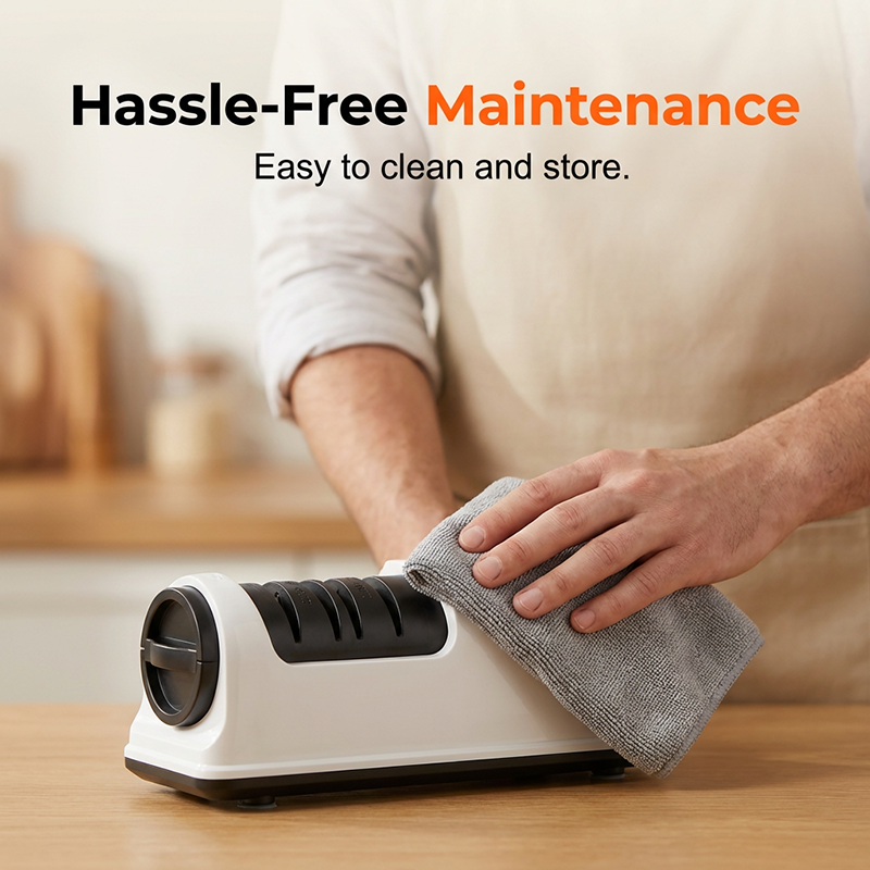 3-Stage Electric & Manual Knife Sharpener