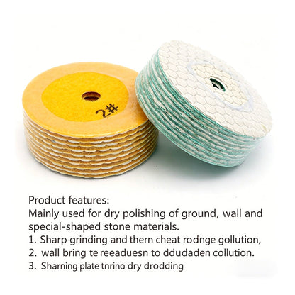 BUY 3 GET 2 FREE⏰-Diamond Dry Polishing Pads for Granite Marble Stone