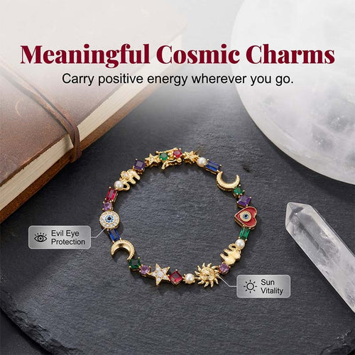 💫Whimsical Celestial Charm Bracelet✨