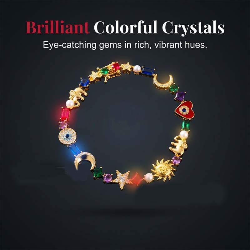💫Whimsical Celestial Charm Bracelet✨