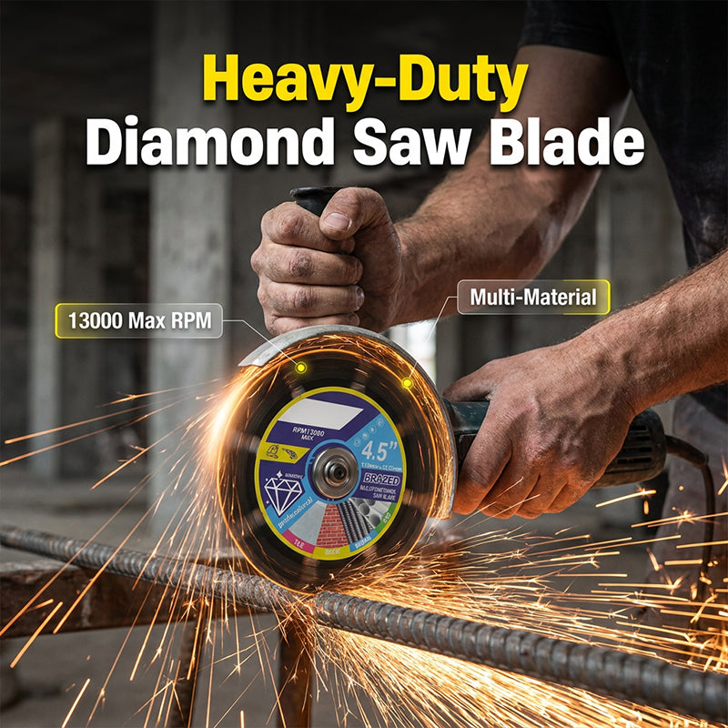 💎Fast and precise cutting discs for angle grinders, suitable for smooth cutting and creating curved shapes in ceramic, marble and granite