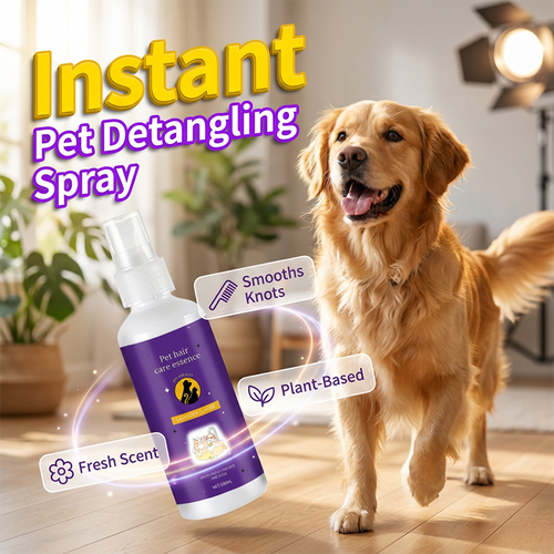 Pet Detangling Spray for Dogs & Cats