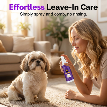 Pet Detangling Spray for Dogs & Cats