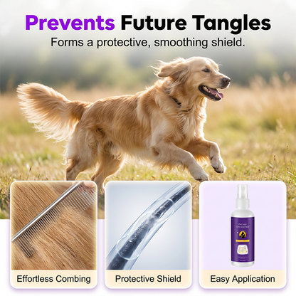 Pet Detangling Spray for Dogs & Cats