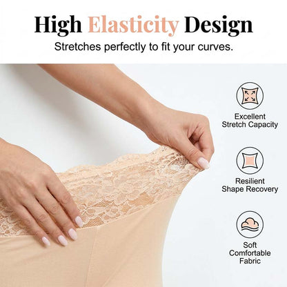 Women's Elastic Lace Safety Panties