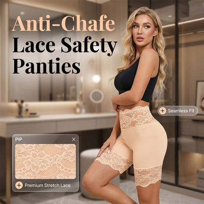 Women's Elastic Lace Safety Panties
