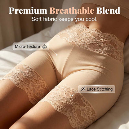 Women's Elastic Lace Safety Panties