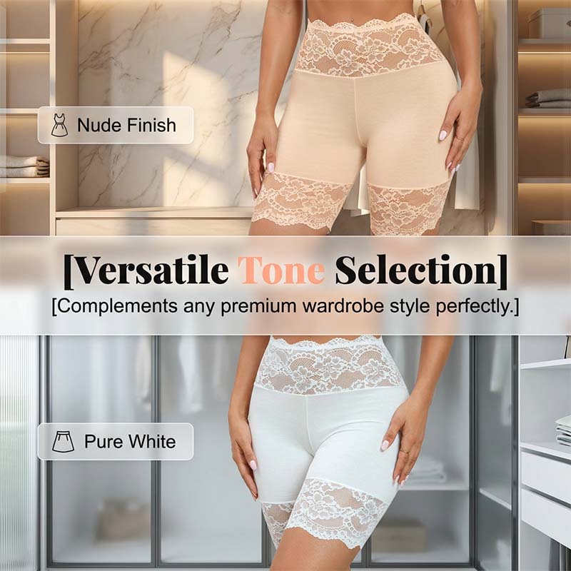 Women's Elastic Lace Safety Panties