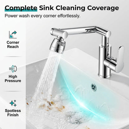 🏆LAST DAY SALE 50% OFF🔥360° Rotating Mechanical Arm Faucet