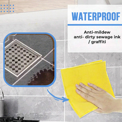 Tile Grout Repair Coloured Pencil