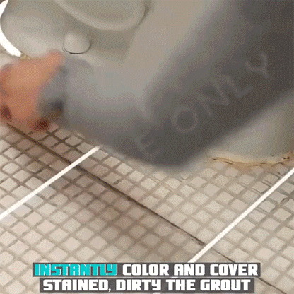 Tile Grout Repair Coloured Pencil
